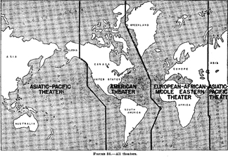 Figure 38 - Theaters of Operation